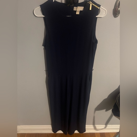 Michael Kors Dresses & Skirts - Michael Kors navy pants jumper size small so comfy